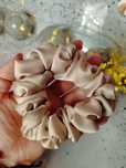 Scrunchie do włosów rozm M Jedwab