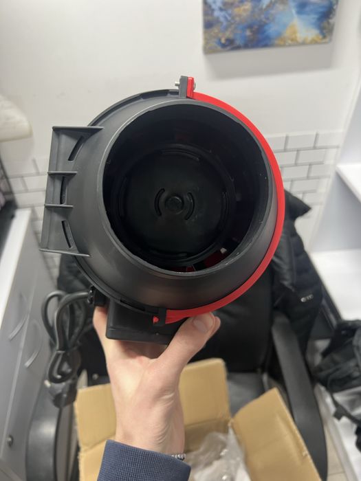 Канальний витяжний вентилятор yj 100