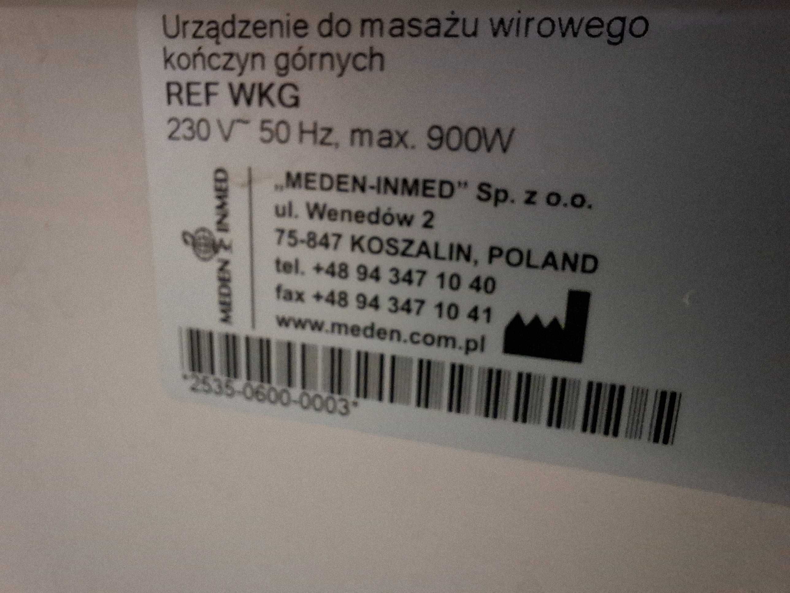 Wirówka do hydroterapii WKG (MEDEN-INMED) (ręce)