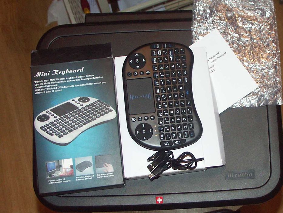 Nowa klawiatura mini bezprzewodowa Smart TV XBOX PC PS