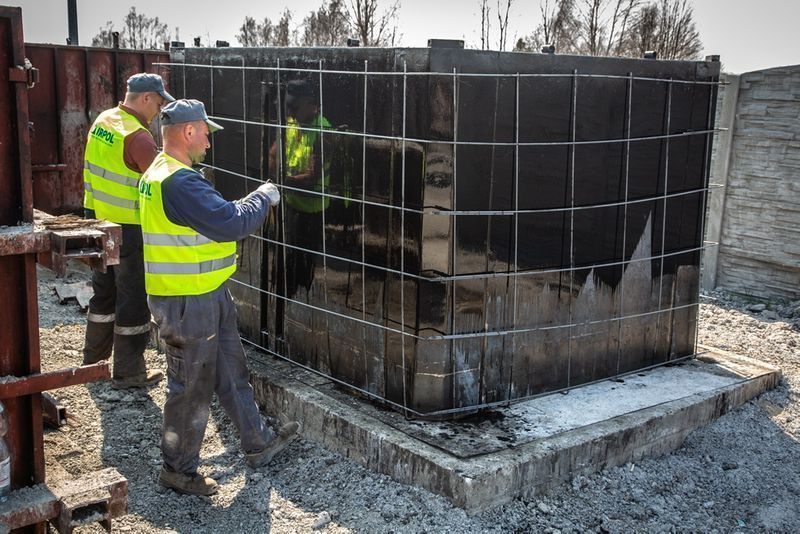 Szambo betonowe szamba zbiornik 10m3 z wykopem i montażem PSZCZYNA