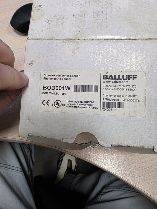 Czujnik Balluff BOD001W