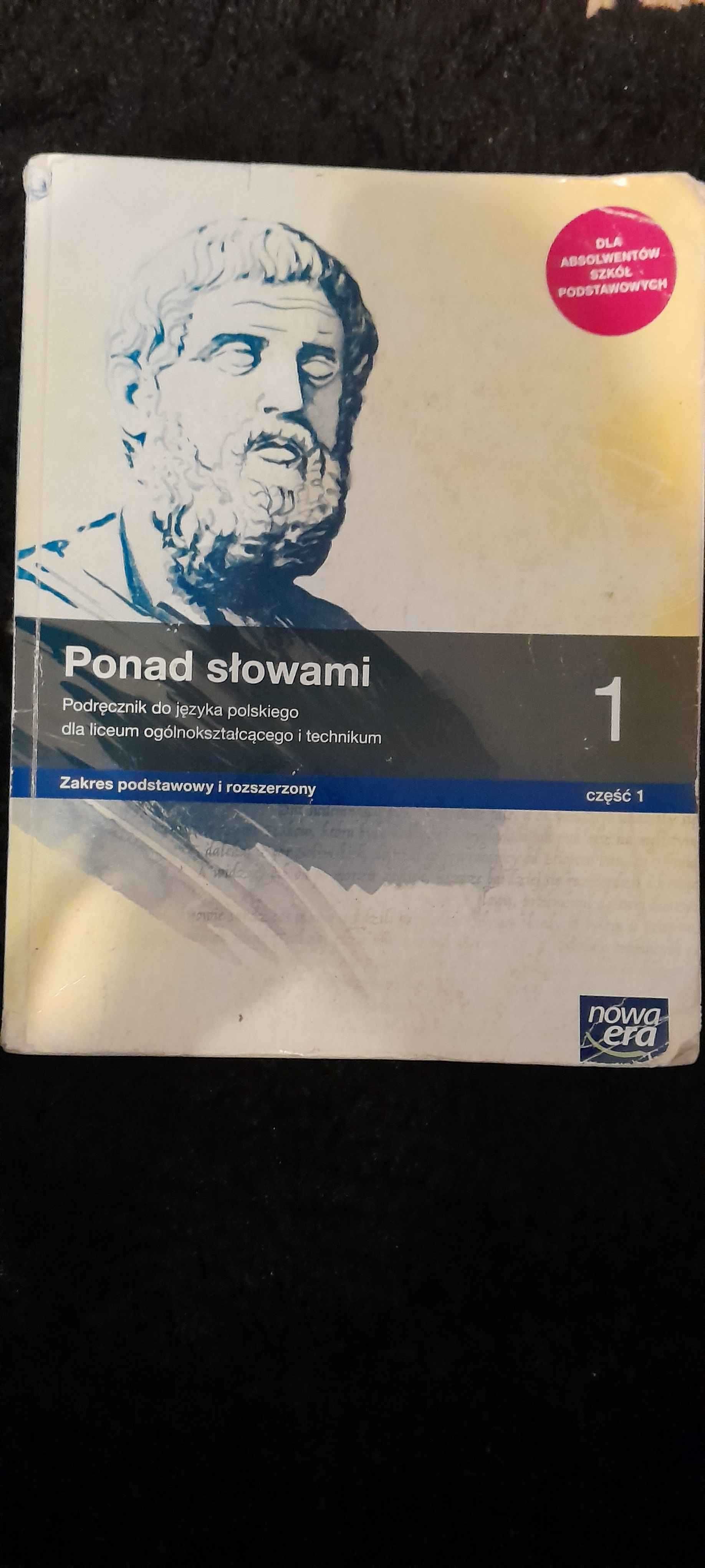 Ponad Słowami 1 Zakres podstawowy i rozszerzony część 1 nowa era