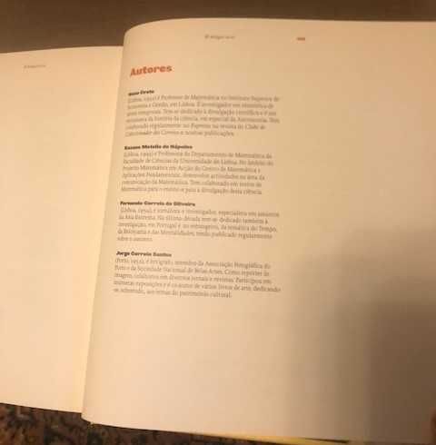 Livro dos CTT "Relógios de Sol" de Nuno Crato e outros