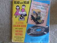Little Golden Book and Golden Record-Country Mouse and the City Mouse