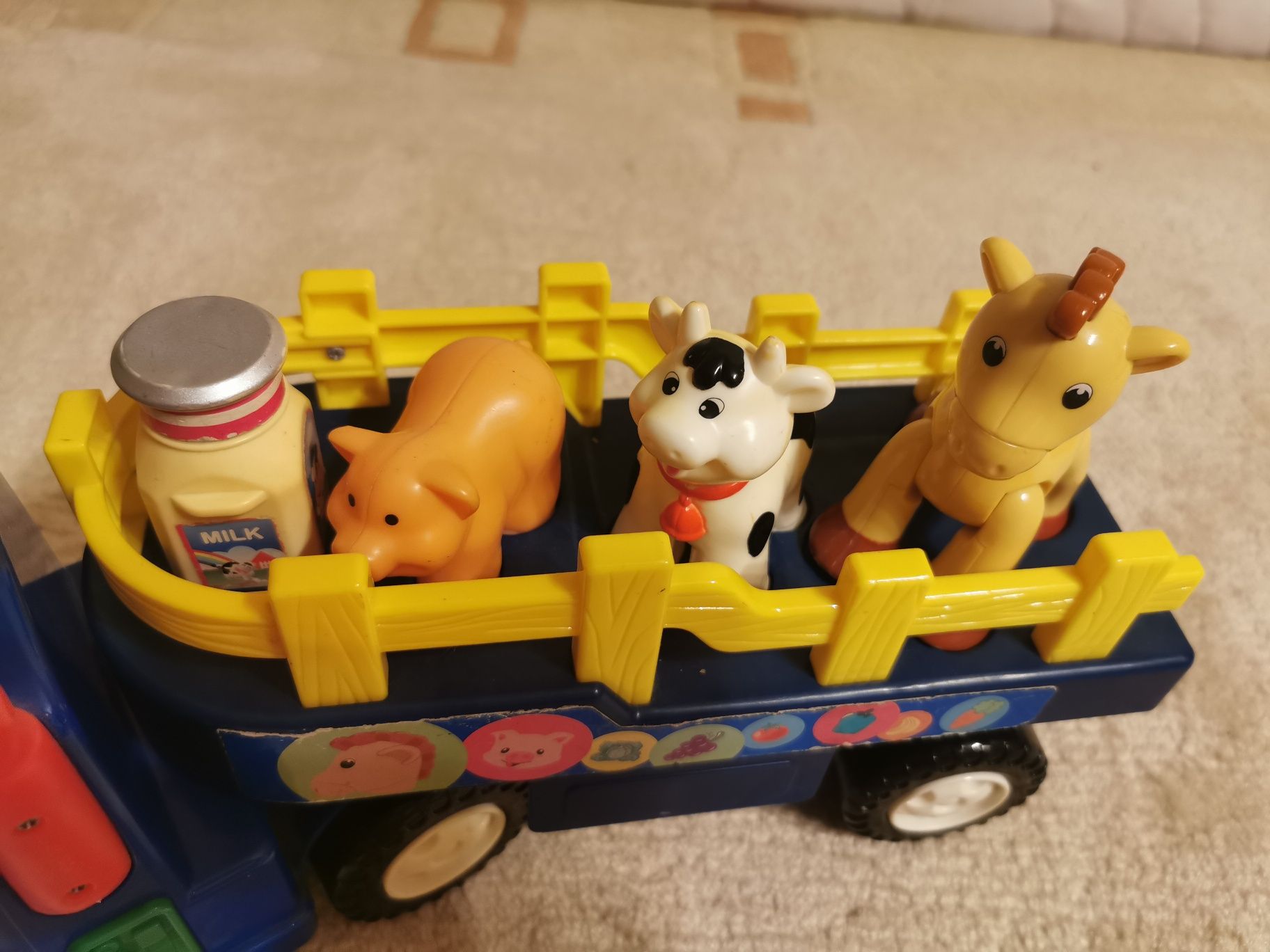 Auto farmera zwierzątka