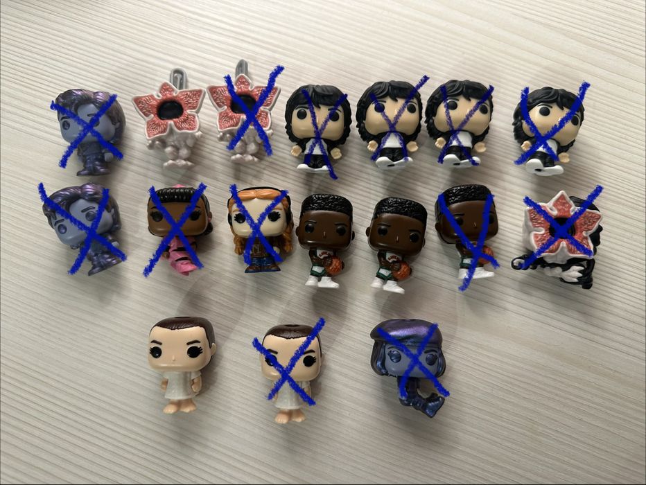 фігурки Stranger Things