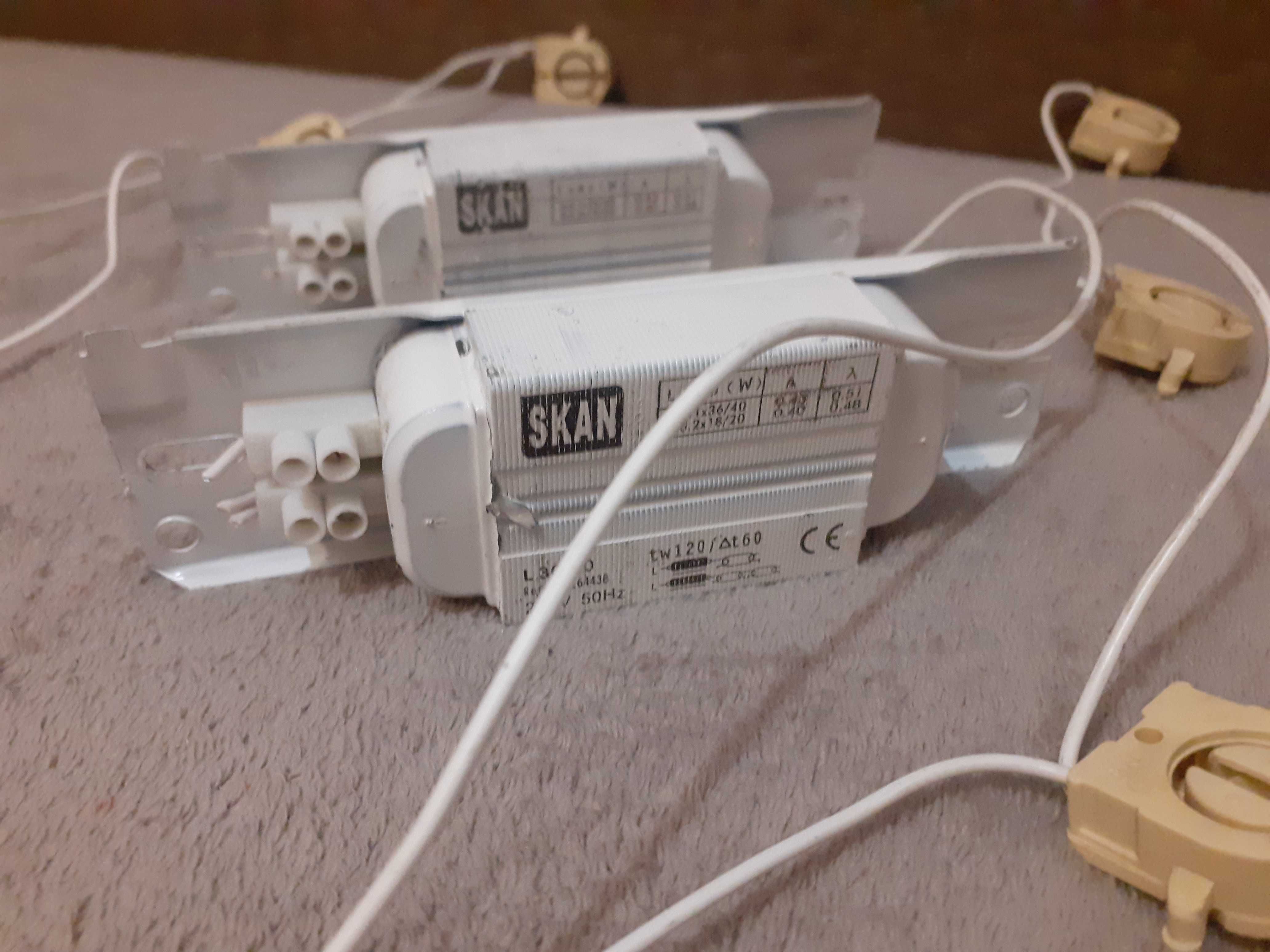 Komplet Stateczniki indukcyjne 18-40W gniazda G13 T8