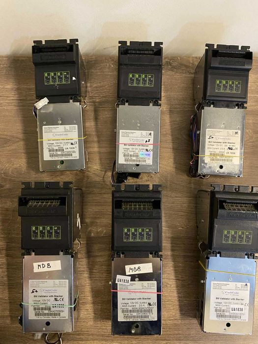 Валідатори CashCode + касета T1000, б/в, готові до роботи