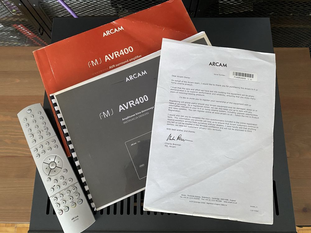 Arcam AVR 400 Amplituner stereo