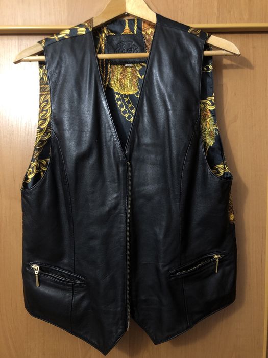 Kamizelka skórzana rozmiar 36
