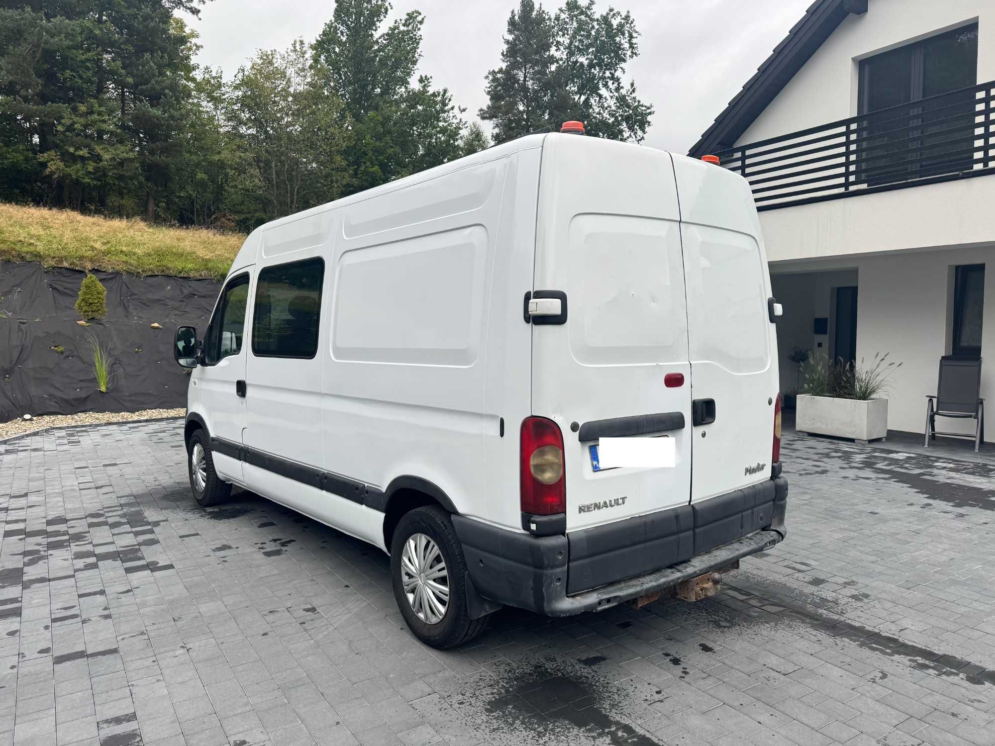 Renault Master 7 Osobowy + 1300KG  zadbany 2007rok