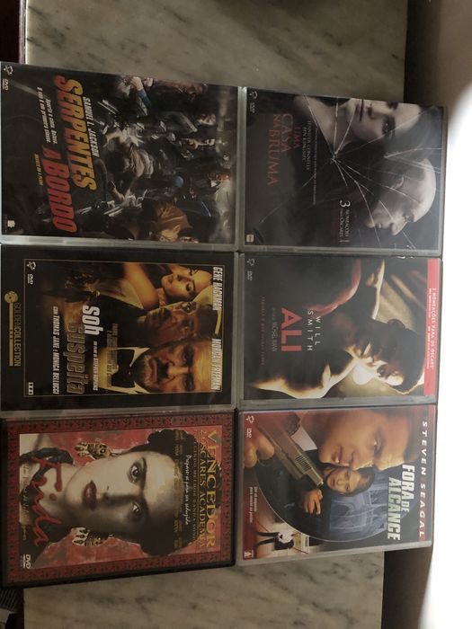 Lote de dvd’s em portugues