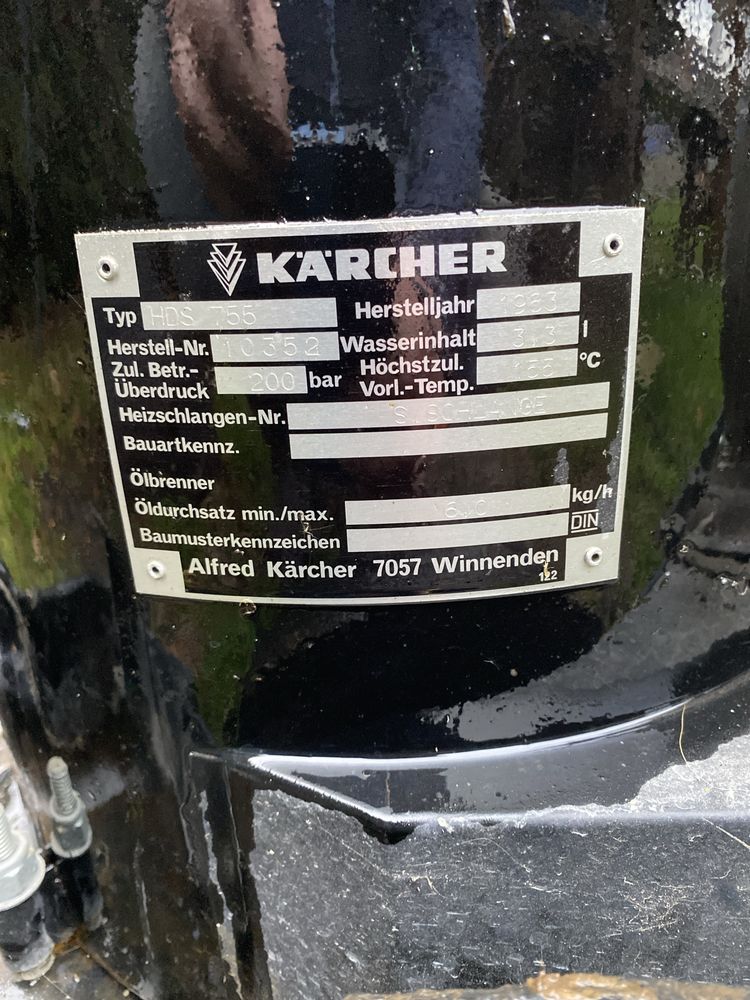 Karcher hds 755 750 silnik pompa na czesci badz w calosci