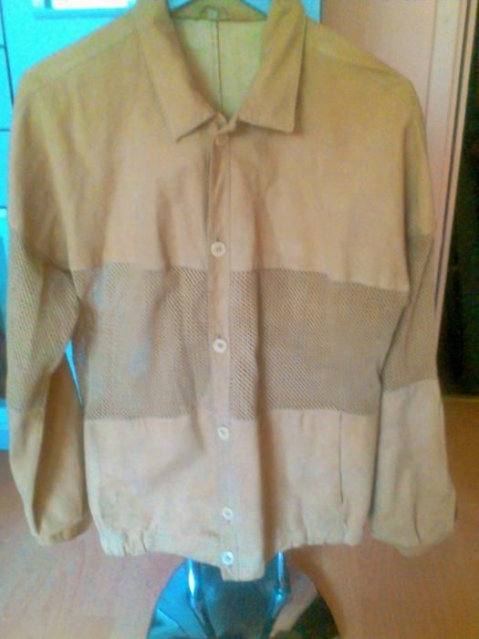 Kurtka włoska skórzana(zamsz)