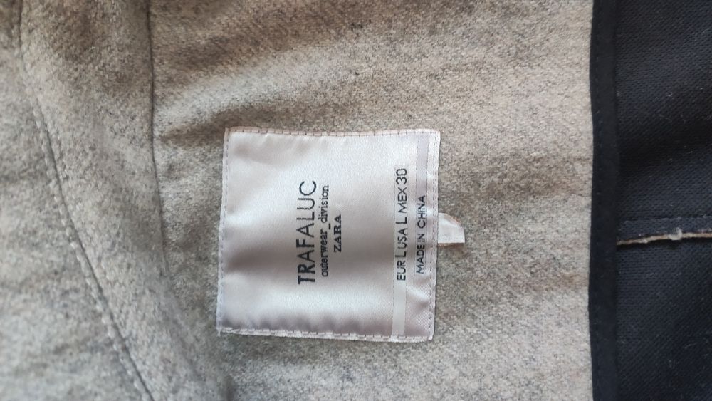 Płaszczyk ZARA szary