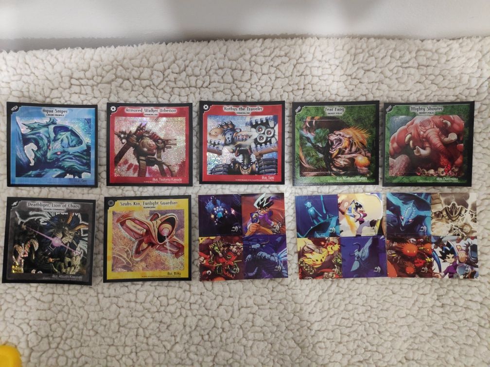 Bollycao cromos marvel simpsons duel masters