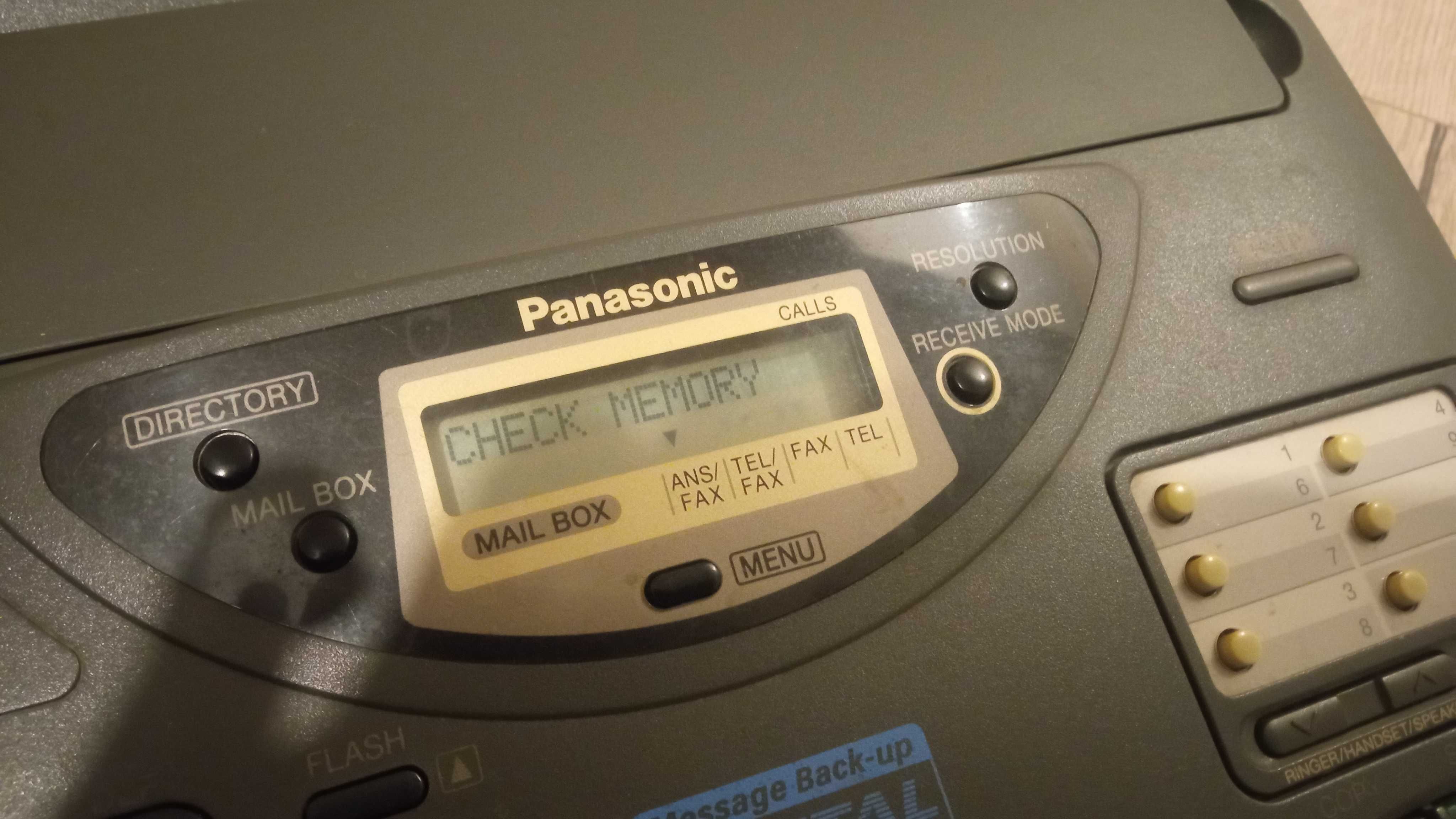 Telefaks Telefax Panasonic KX-F600BX Telefon