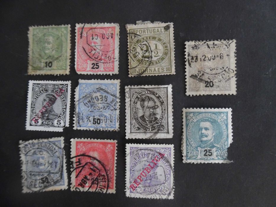 Selos Portugal 1876/1910- Lote Monarquia 2ª Escolha