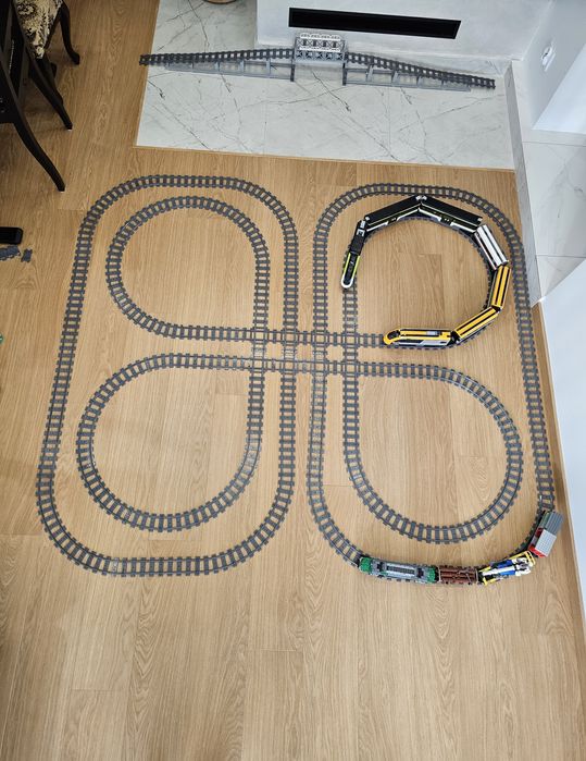 Lego train - tory kolejowe 100 sztuk 60337, 60470, 60336, 60198, 60197