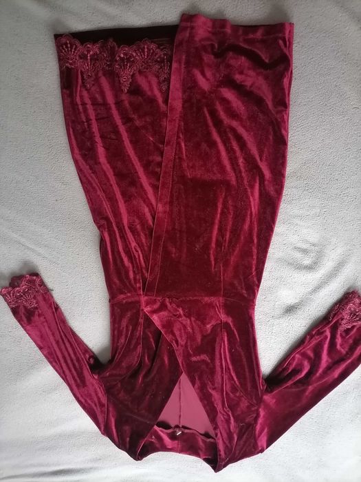 Велюрове плаття на запах