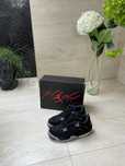 Jordan 4 black canvas