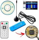 Skaner częstotliwości odbiornik SDR# radar tuner RTL2832U + R820T2