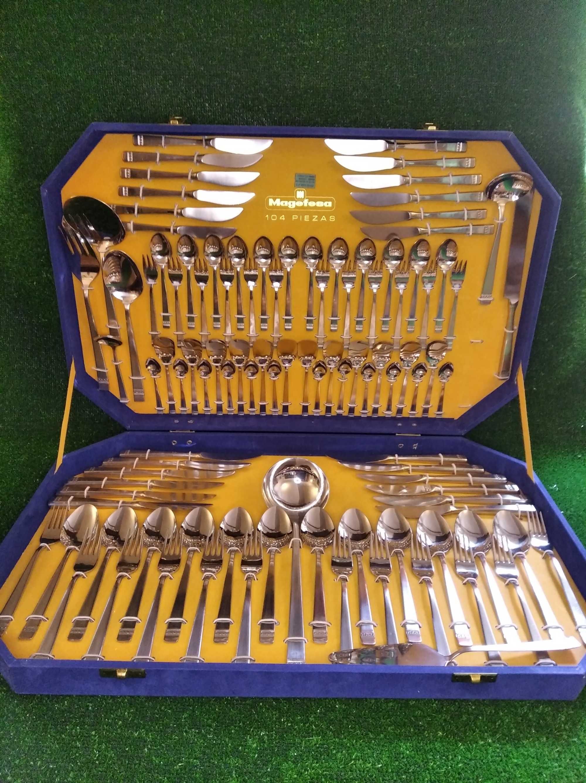 Zestaw eleganckich sztućców Magefesa 104 części