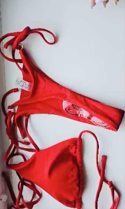 Однотонний комплект бікіні купальник з двох частин зручний сексуальний