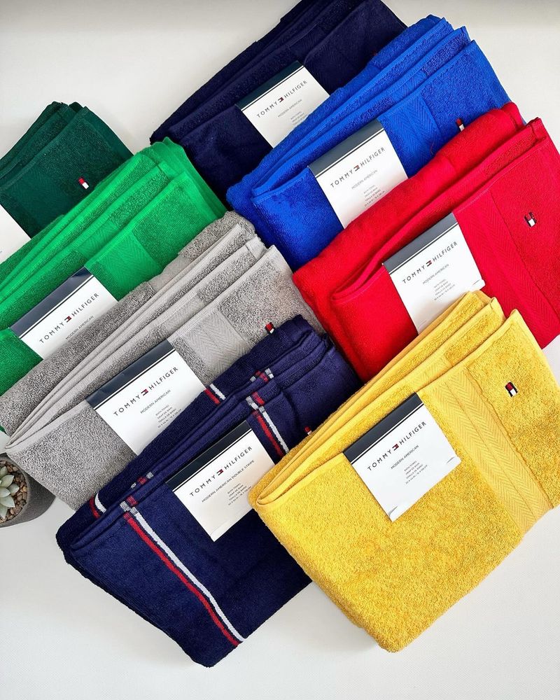 Банні рушники оригінал Tommy Hilfiger різні кольори