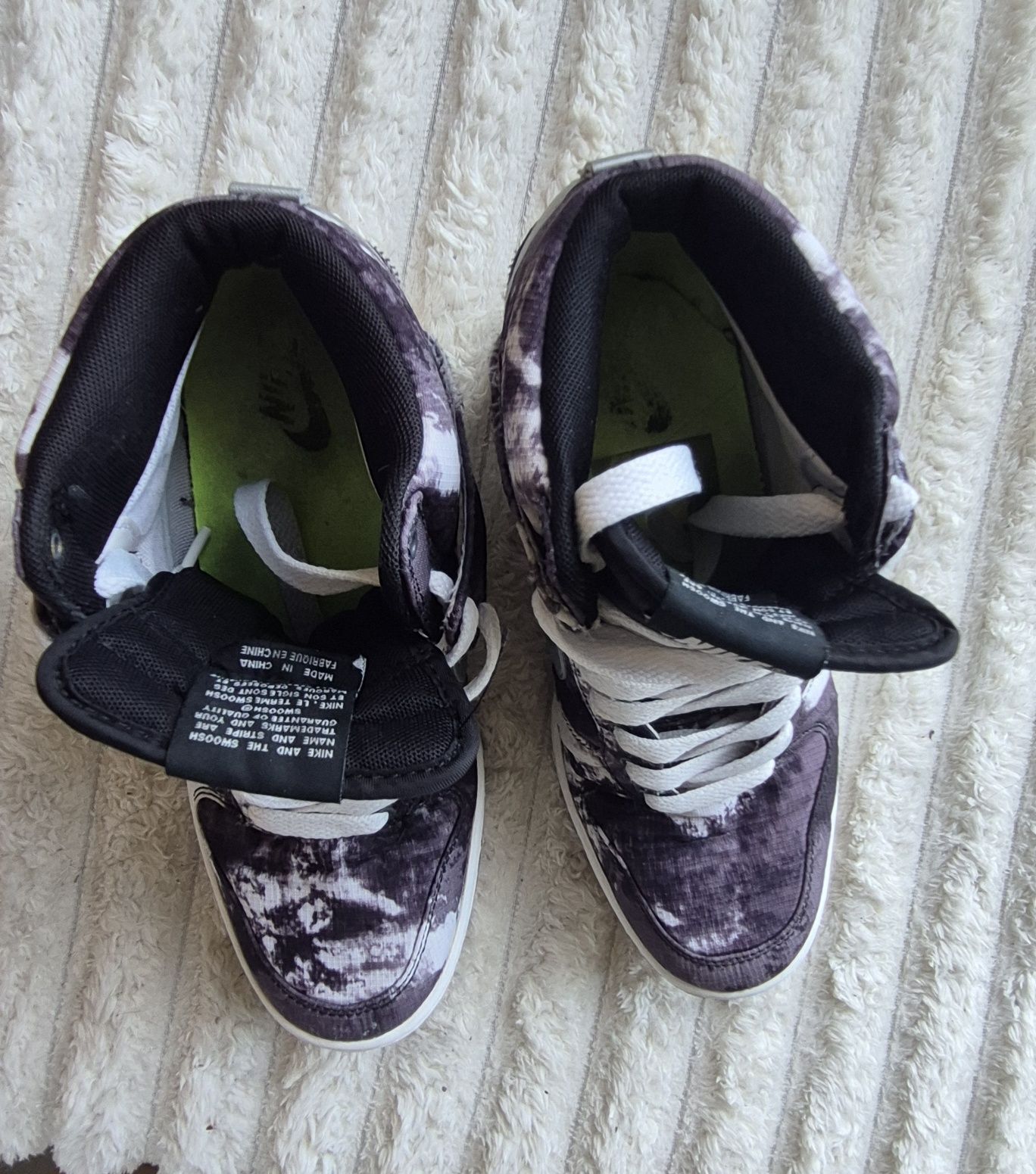 Nike WMNS DUNK SKY HI PRINT roz.39 Sneakersy półbuty koturn