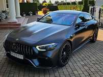 Mercedes-Benz AMG GT jeden właściciel/salon pl/bezwypadkowy/jasna tapicerka/niski przebieg