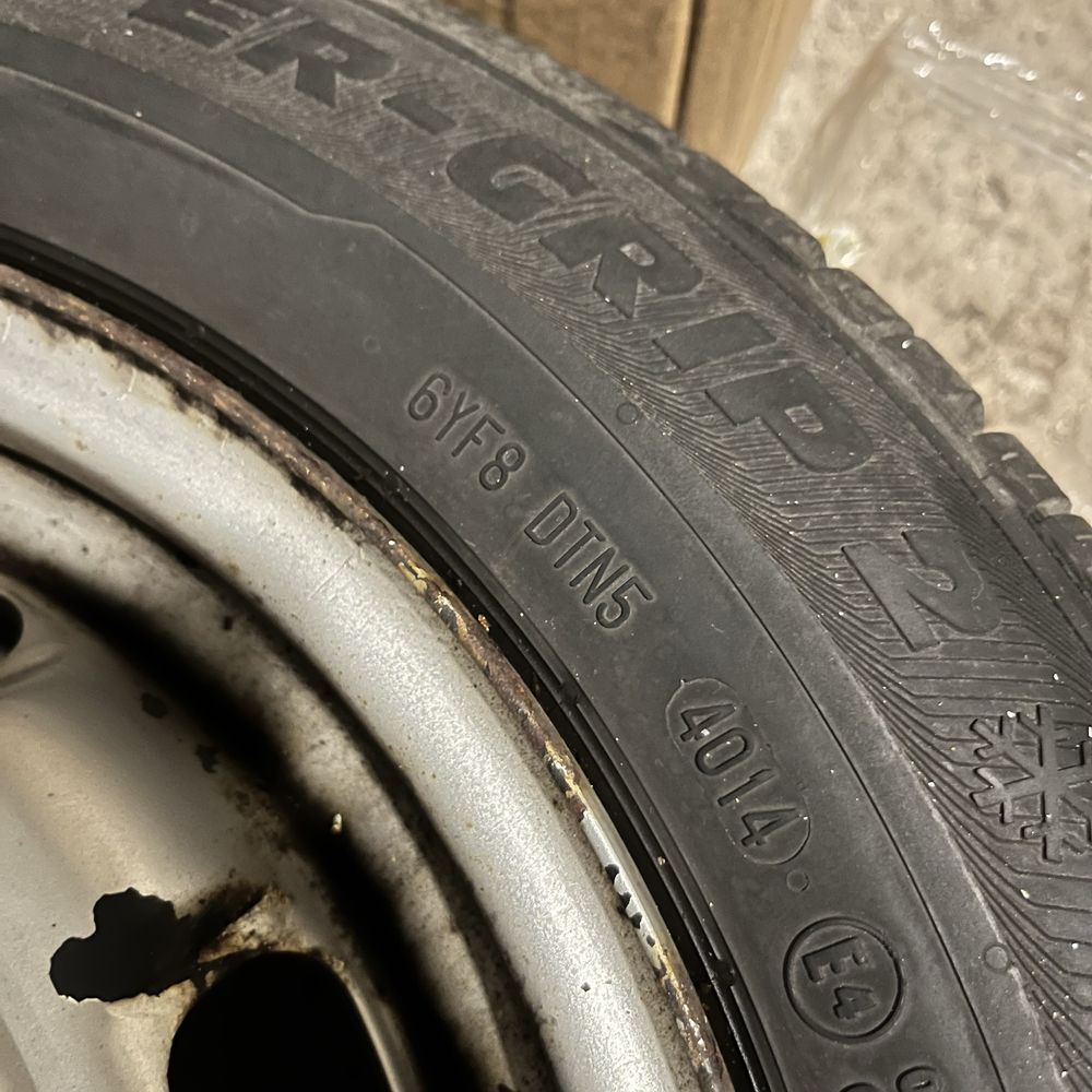 Felgi stalowe Zimowe koła 14" 4x100 6Jx14H2 ET45 57.1mm VW Skoda Seat