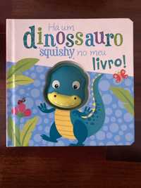 Livro infantil dinossauro