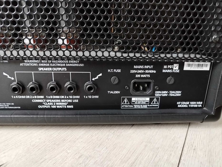 Blackstar HT Stage 100 MKII - head lampowy - idealny