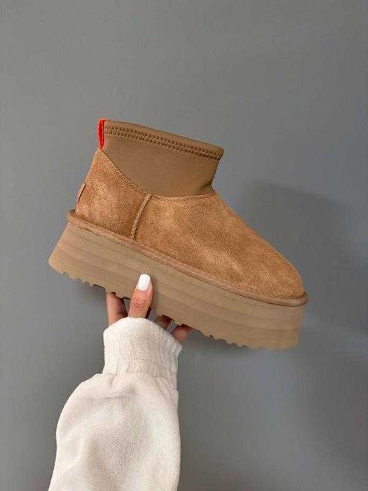 Угги/Угг/Уггі/Уги/Угі/UGG Australia  Mini Dipper Platform Chestnut