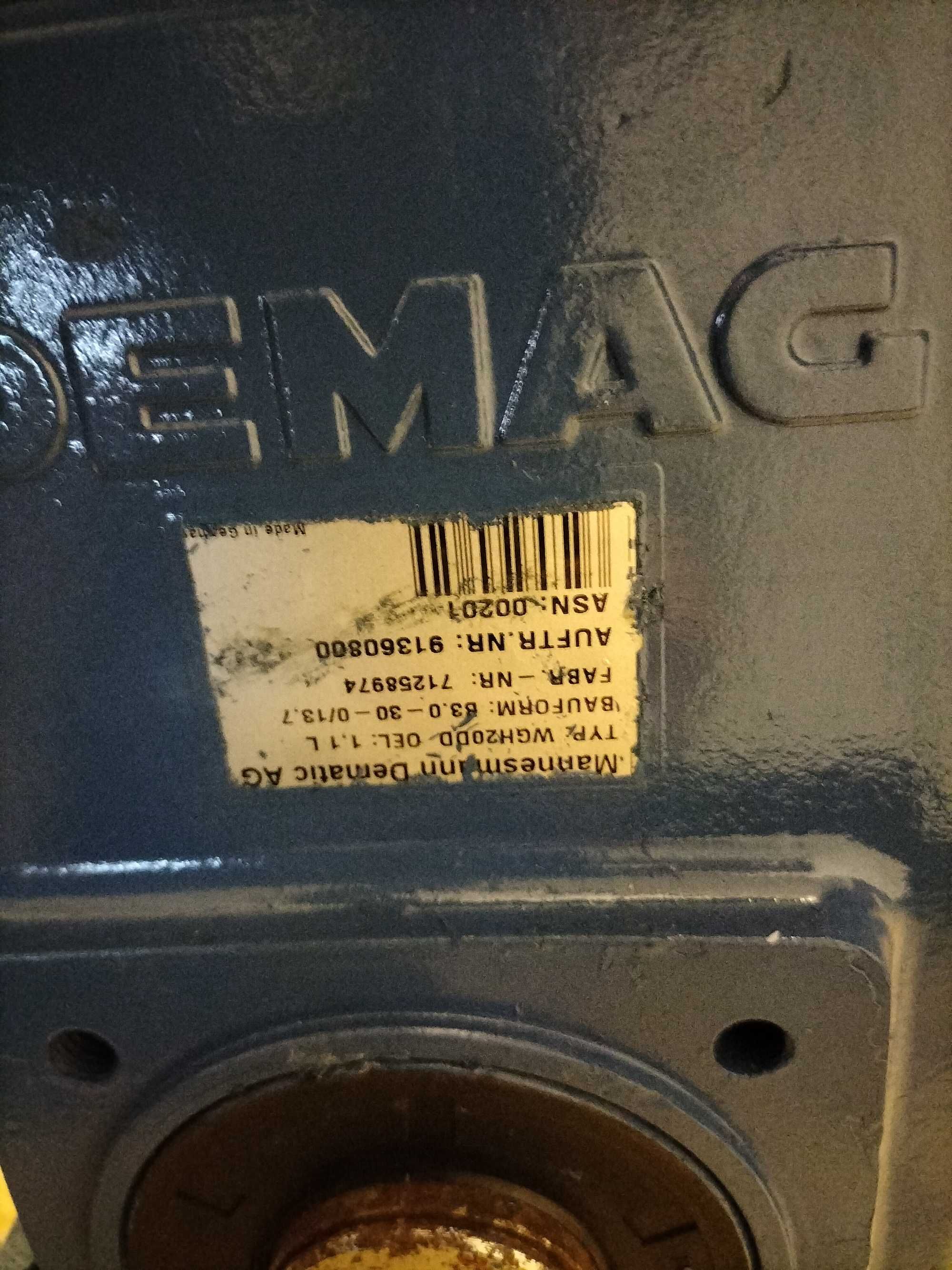 Demag motor como novo