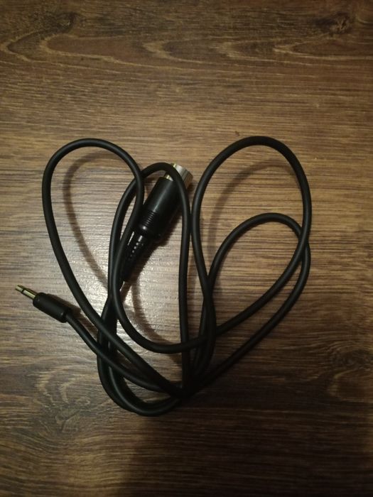 Kabel DIN 5-pin do Jack 3.5 mm – kabel audio retro