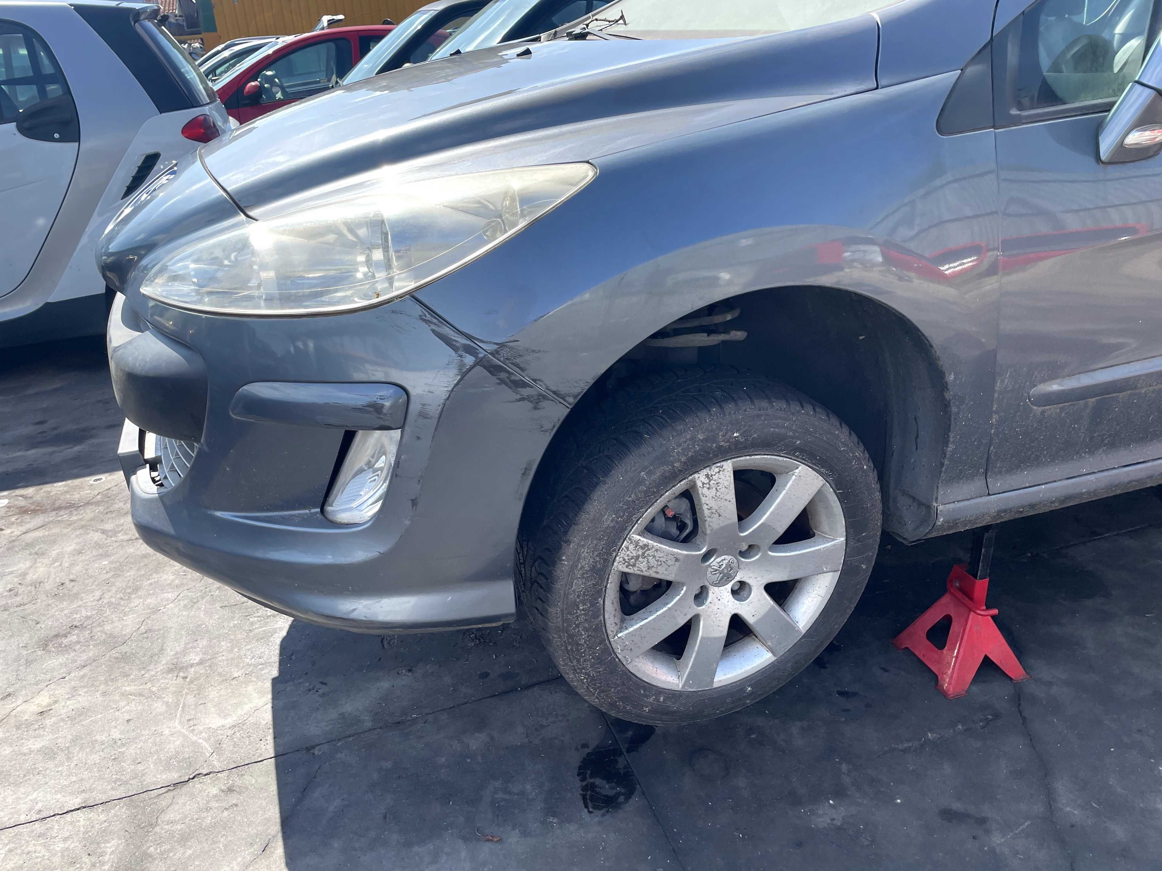 Peugeot 308 KTH KPL przód maska zderzak błotniki lampy eur chłodnice
