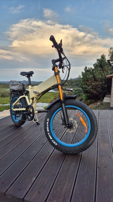 Rower elektryczny fatbike