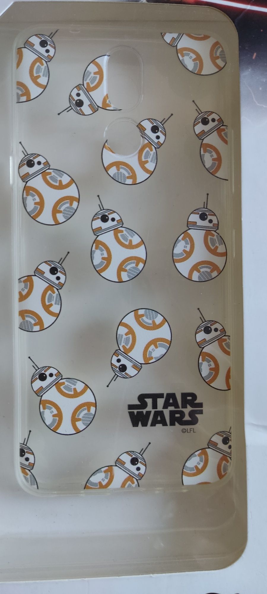 Etui na telefon LG K40 STAR WARS przeźroczysty