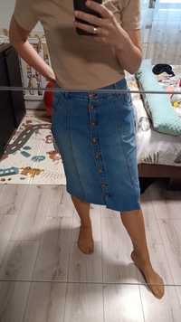 Firmowa jeansowa spódnica ulla popken 44