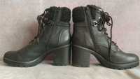Ботинки женские кожаные черные Landrover, 39 размер