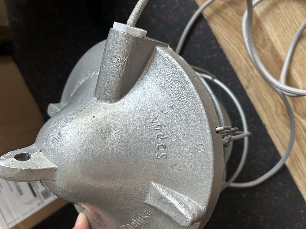 Lampa przemyslowa prl