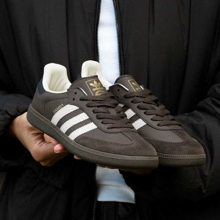 Жіночі Кросівки Adidas Samba Brown 36-41 (Без Предоплати)