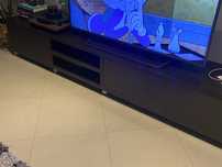 Szafa pod telewizor i witryna stojaca albo leżaca.
