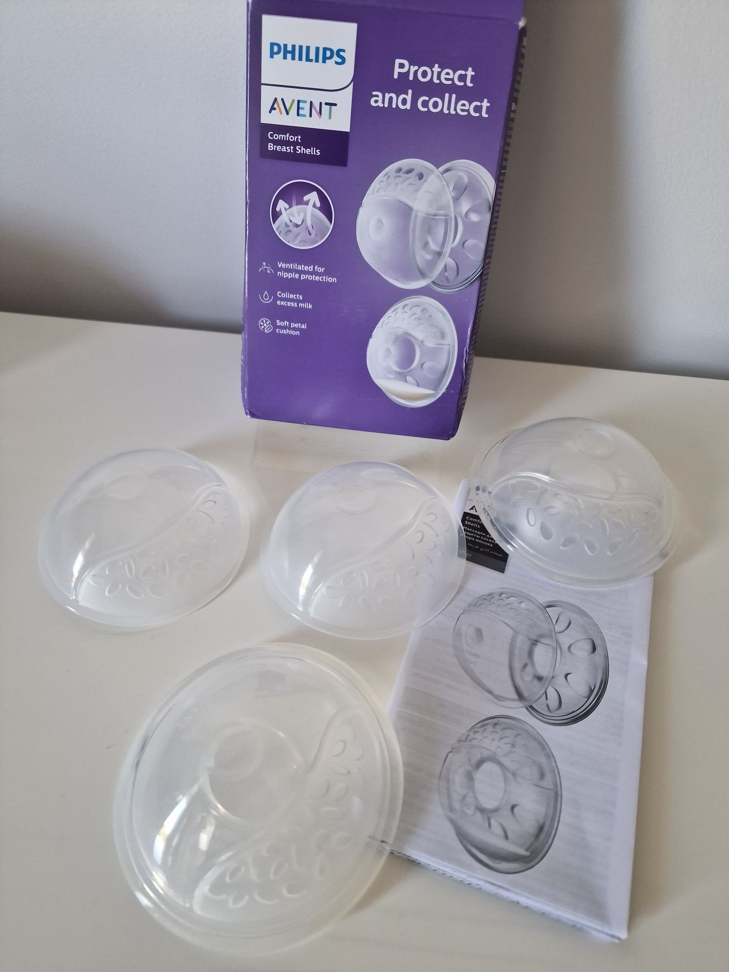 Conchas de amamentação Philips Avent