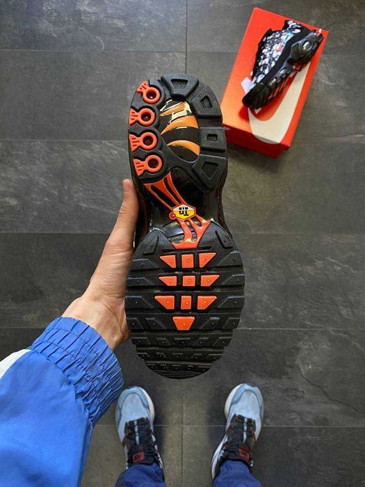 !SALE! Nike Air Max Plus Tn Black Orange 40 41 42 43 44 45 найк тн