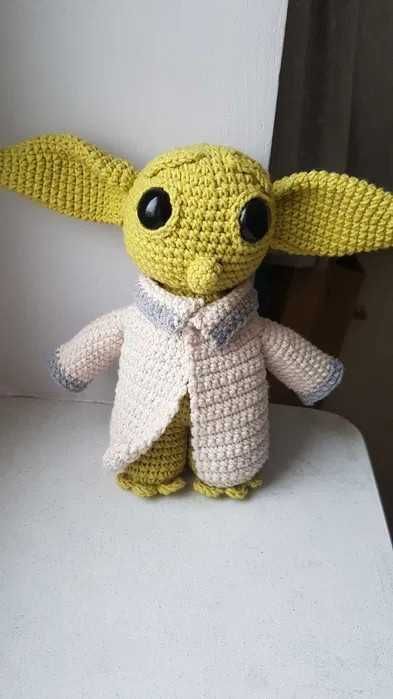 NOWY baby Yoda na szydełku zabawka na szydełku Star Wars Yoda