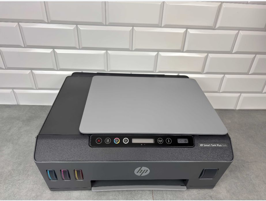HP Smart Tank 555 Drukarka z tanimi tuszami tania w eksploatacji wifi